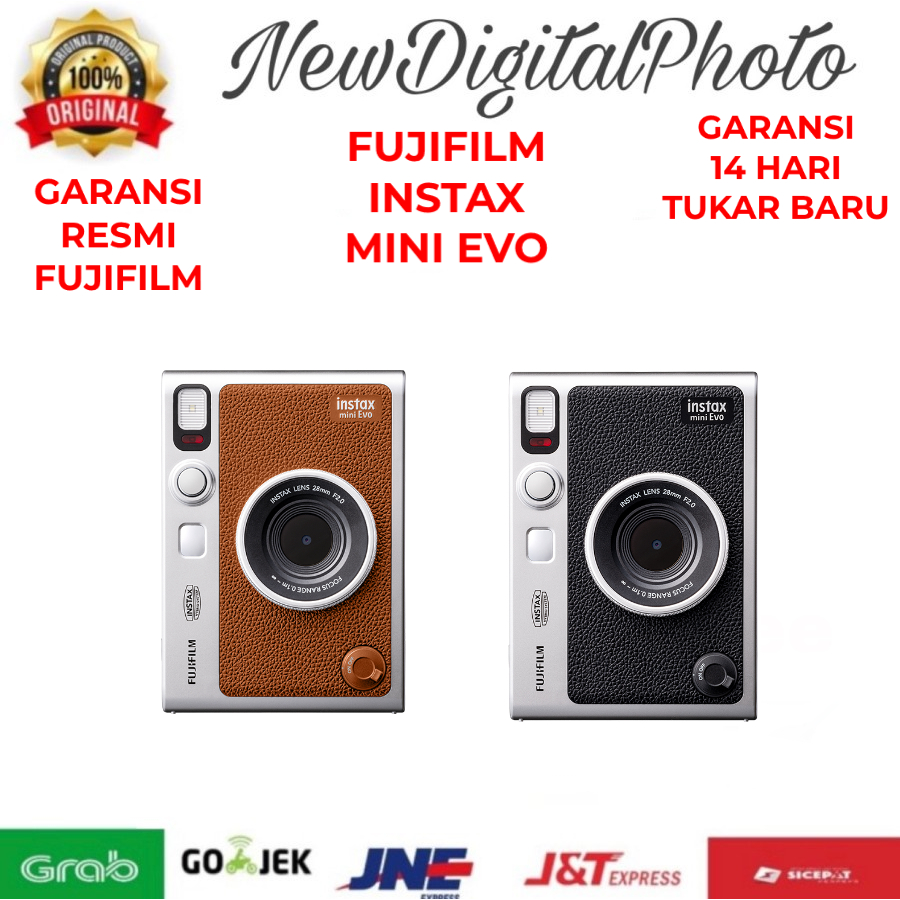 FujiFilm Instax Mini Evo Instant Camera - Kamera Fujifilm Instax Evo