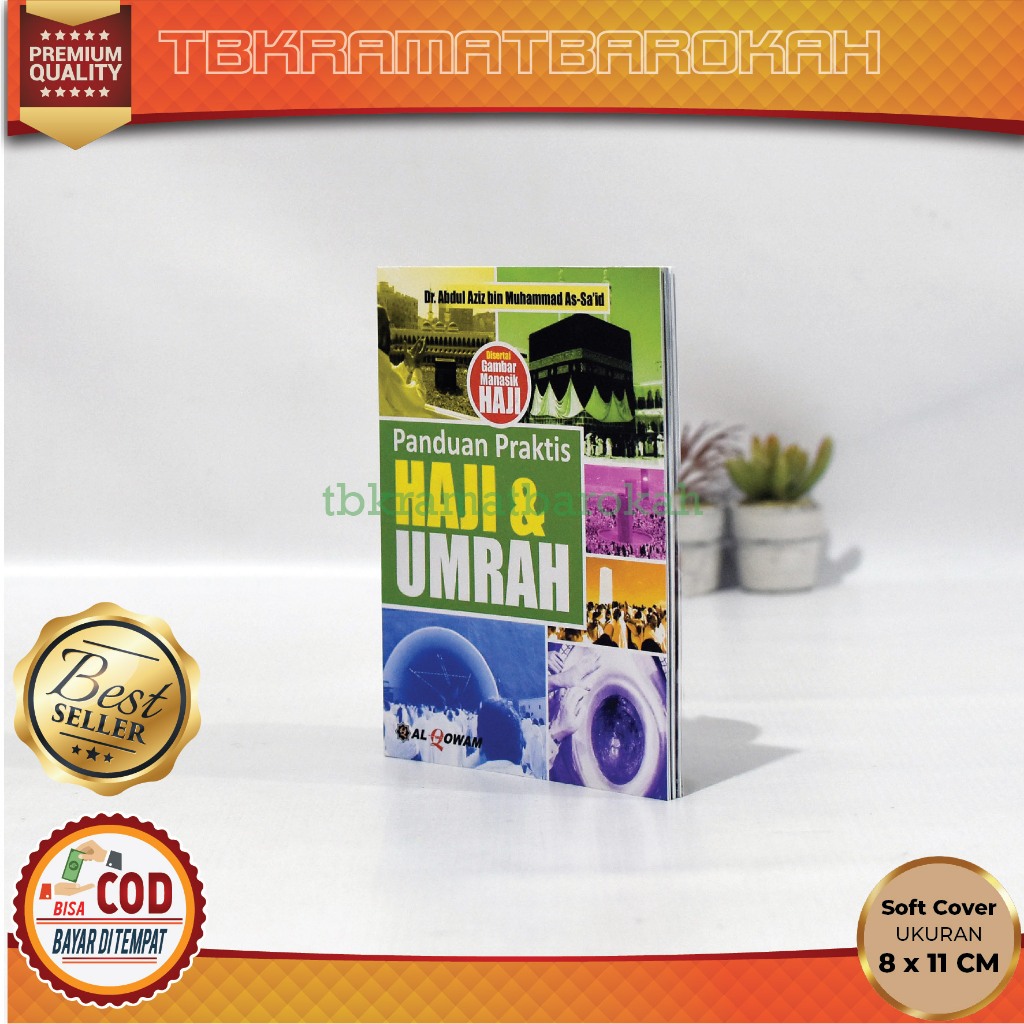 Panduan Praktis Haji & Umrah Al Qowam Soft Cover Panduan Umroh Lengkap, Bergambar, Panduan Umroh, Ol