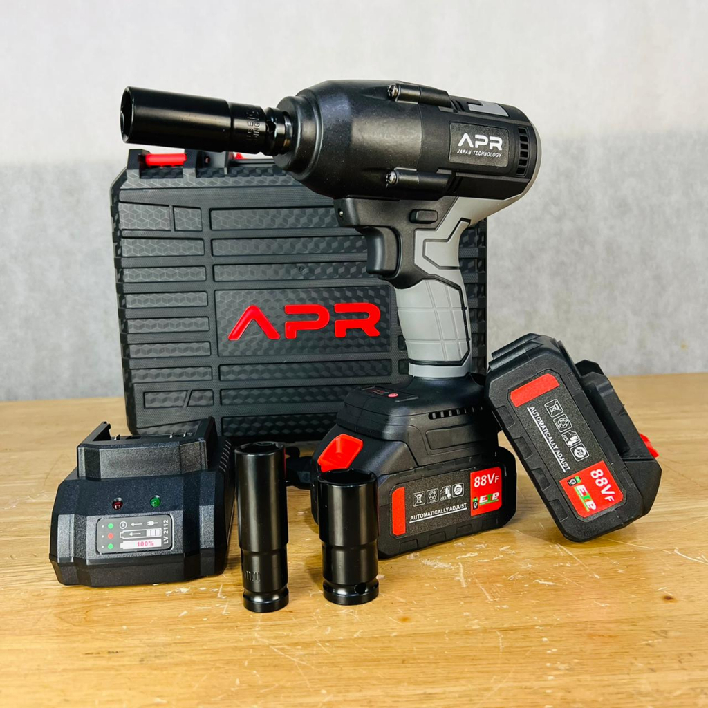 Pembuka Baut Impact wrench APR JAPAN JUMBO 88V BLACK EDITION 1500NM original