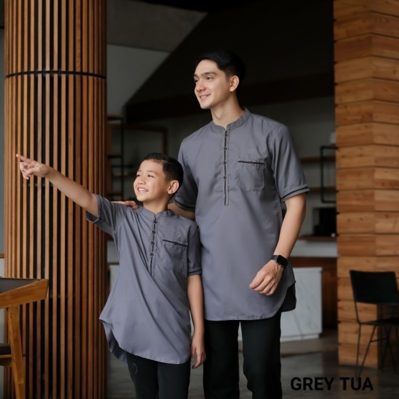 BAJU KOKO KAPELAN AYAH&ANAK/FASHION MUSLIM KAPELAN AYAH&ANAK/BAJU KOKO KAPELAN AYAH&ANAK