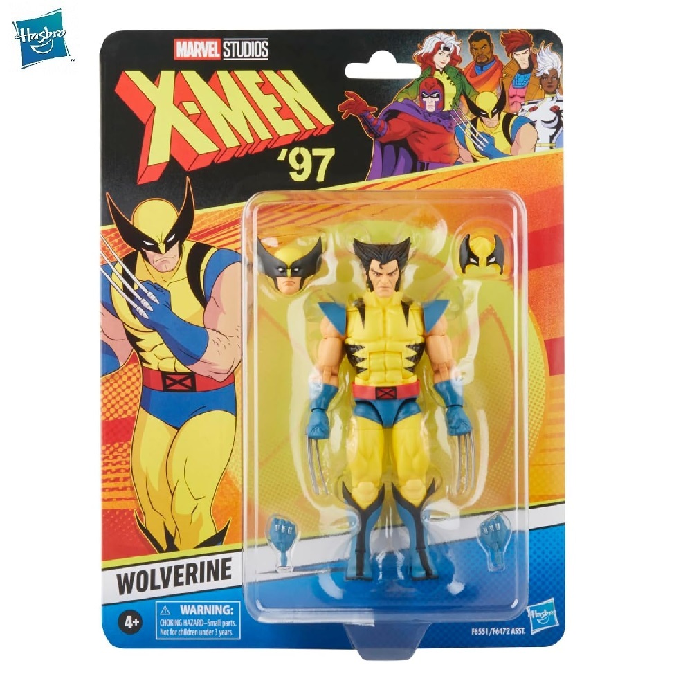 MARVEL Studios Legends Series Retro X-Men '97 Movie Wave Wolverine Action Figure