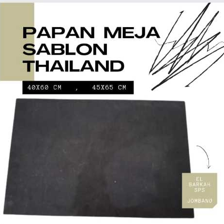 PAPAN MEJA SABLON THAILAND