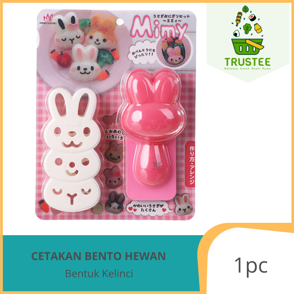 Cetakan Nasi Kepal Bola Sushi Onigiri Nori Bento Bekal Rice Mold
