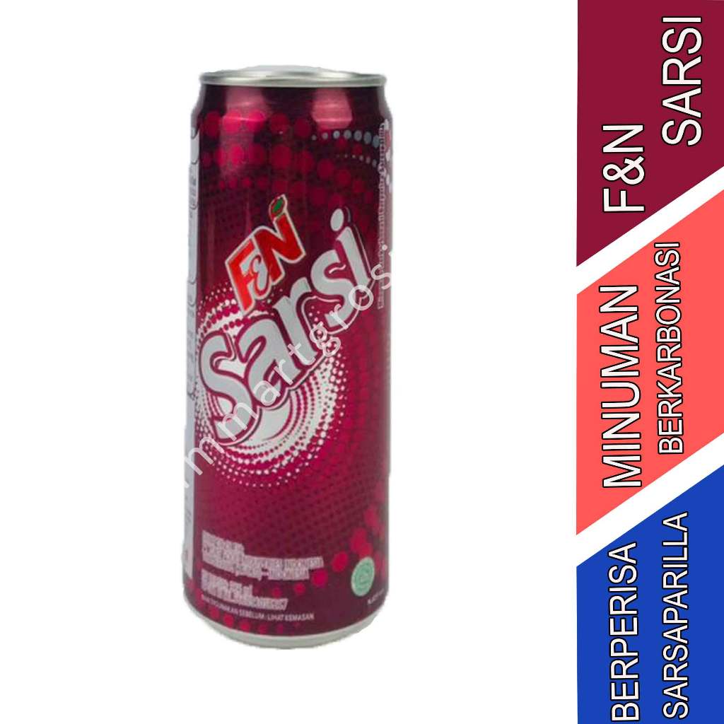 

Minuman - F&N Sarsi - Minuman berkarbonasi Berperisa Sarsaparilla