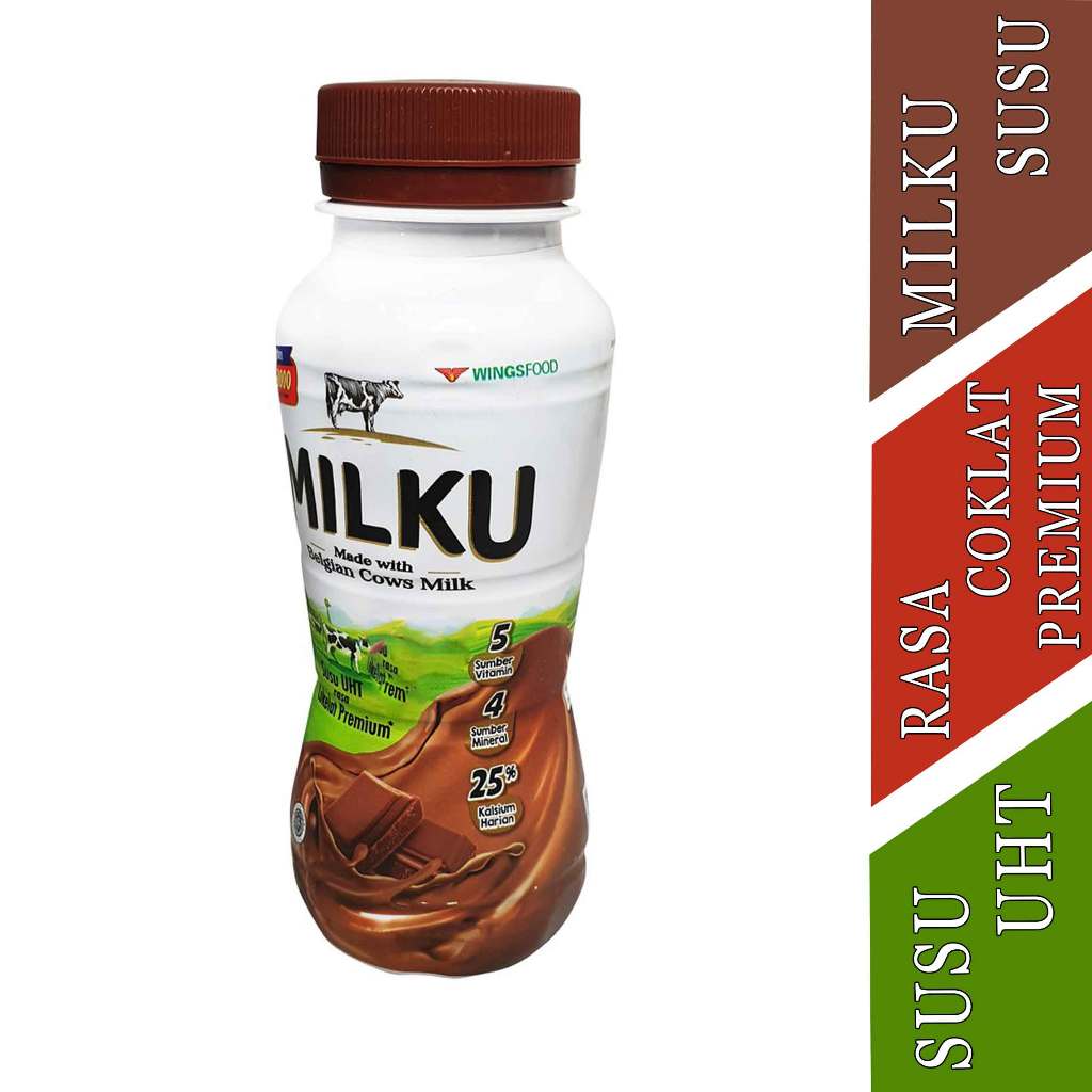 

Rasa Coklat Premium - Milku - Susu UHT - 200ml