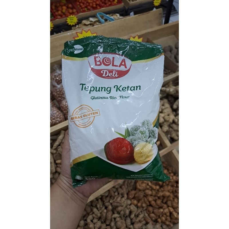 

BOLA DELI TEPUNG KETAN 500 GR