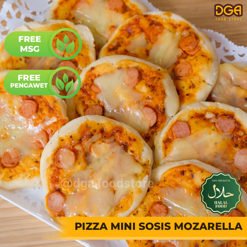 

DGA Pizza Mini Home made No MSG No Pengawet (diameter 10 cm)