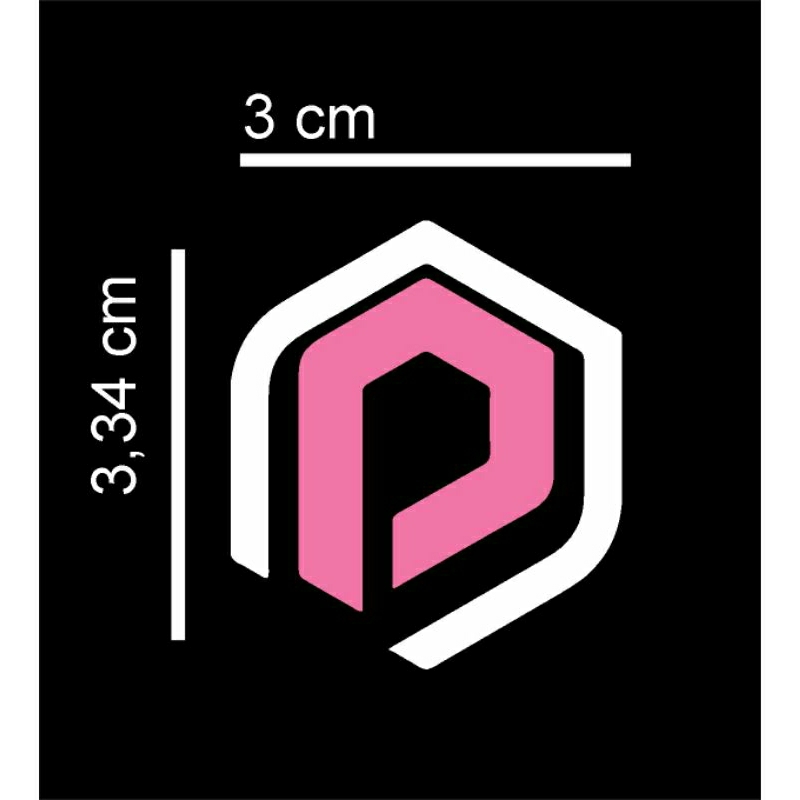 Cutting Sticker logo Polygon