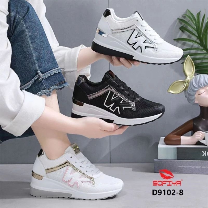 Sepatu Sneakers impor original Sofiya D9102-8 termurah