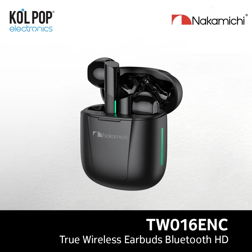 Nakamichi TW016ENC True Wireless Earbuds Bluetooth Earphone TWS HD