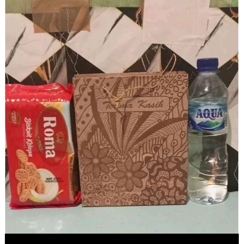 

Promo!! 100 pcs paper bag batik Tas kertas souvernir Hajatan