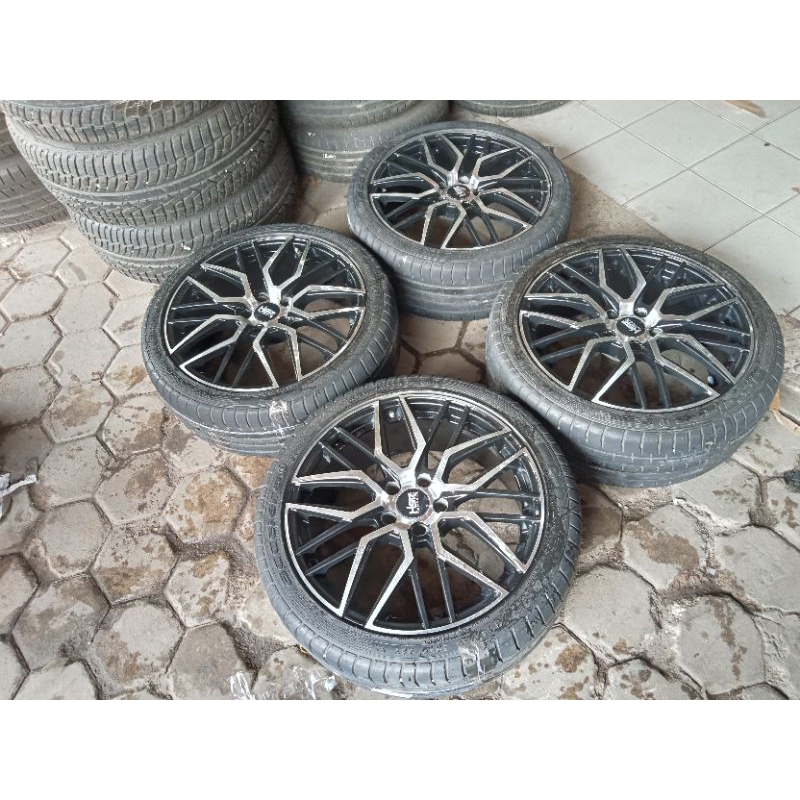 velg second HSR BOTAIN Ring 19+bab 245 40 19 levar 8,5 pcd 5x114