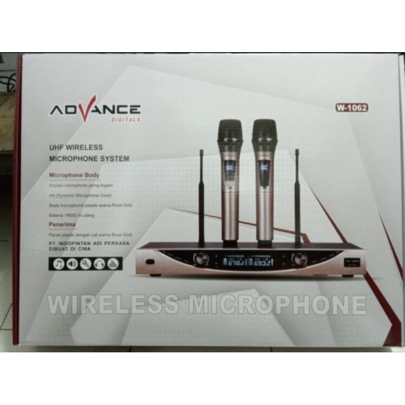 Mic Wireless ADVANCE , W - 1062