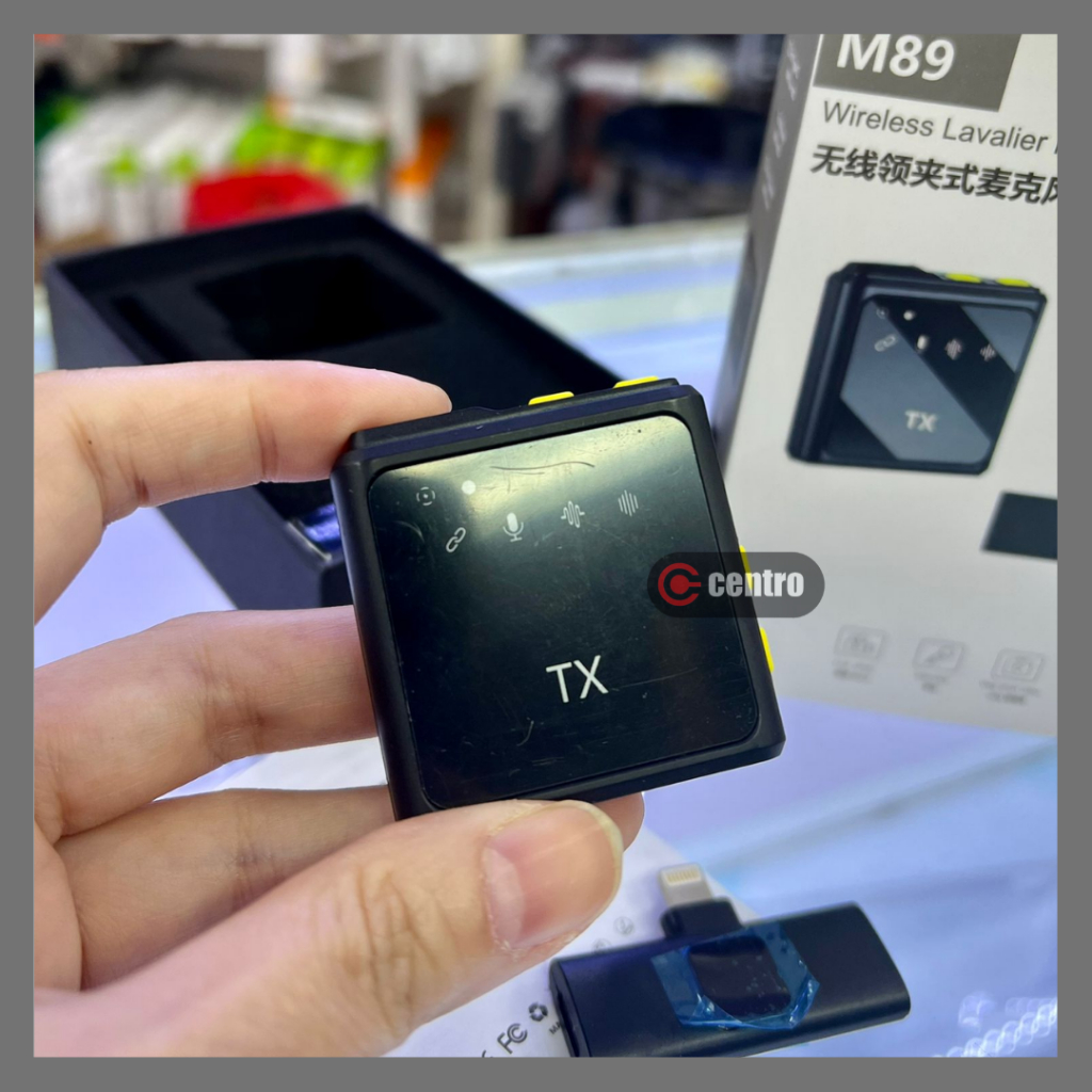 Wireless Bluetooth Lavalier Microphone Clip On Vlog | Mikrofon Vlogger Klip Live Konten Kreator