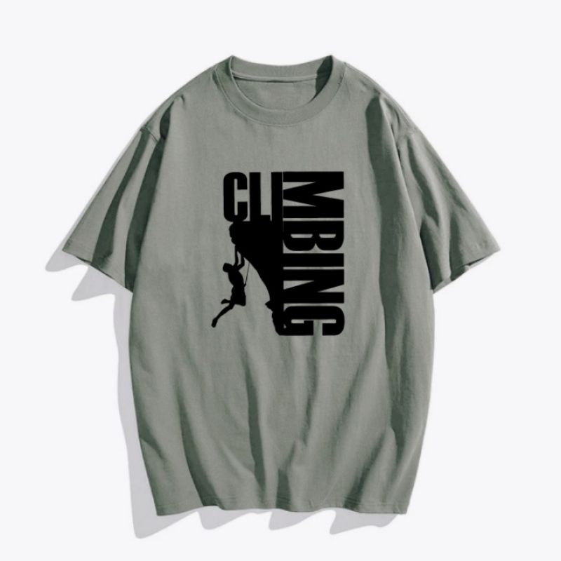 Kaos Panjat Tebing Climbing - Pria Wanita Custom Distro Polos