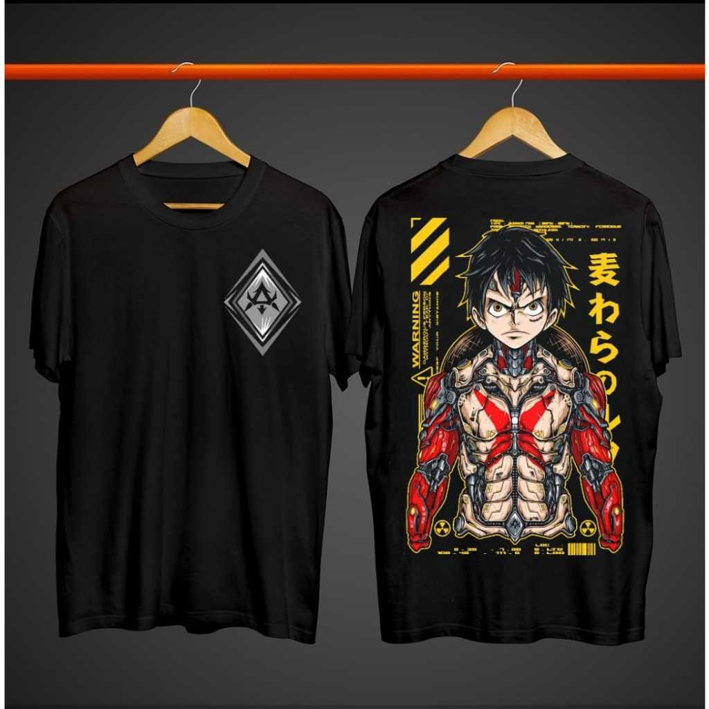 TSHIRT sablon dtf luffy cyborg