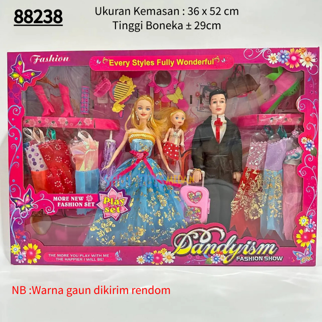 Mainan Anak Boneka Tasia Beautiful Miss World MP4102