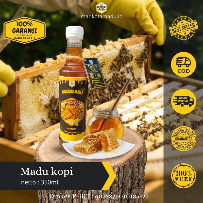 

Madu Kopi 100% Murni 350ml/500gr