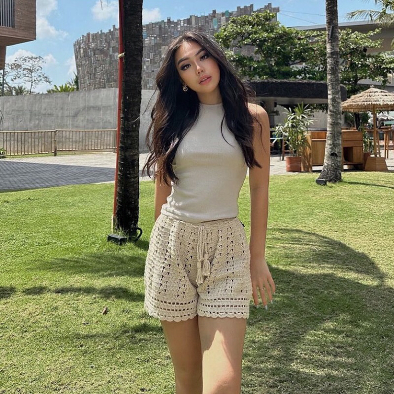 LOOSE CANGGU SHORTS CROCHET SUMMER WEAR SIMPLE,COMFY AND CHIC