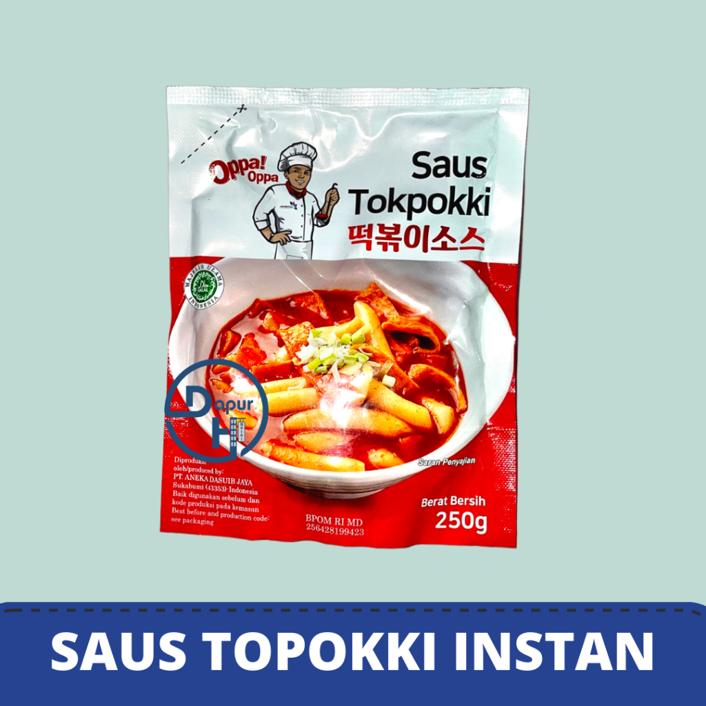 

OPPA Bumbu Saus Topokki 250 g Halal | Saus Tteok Instan