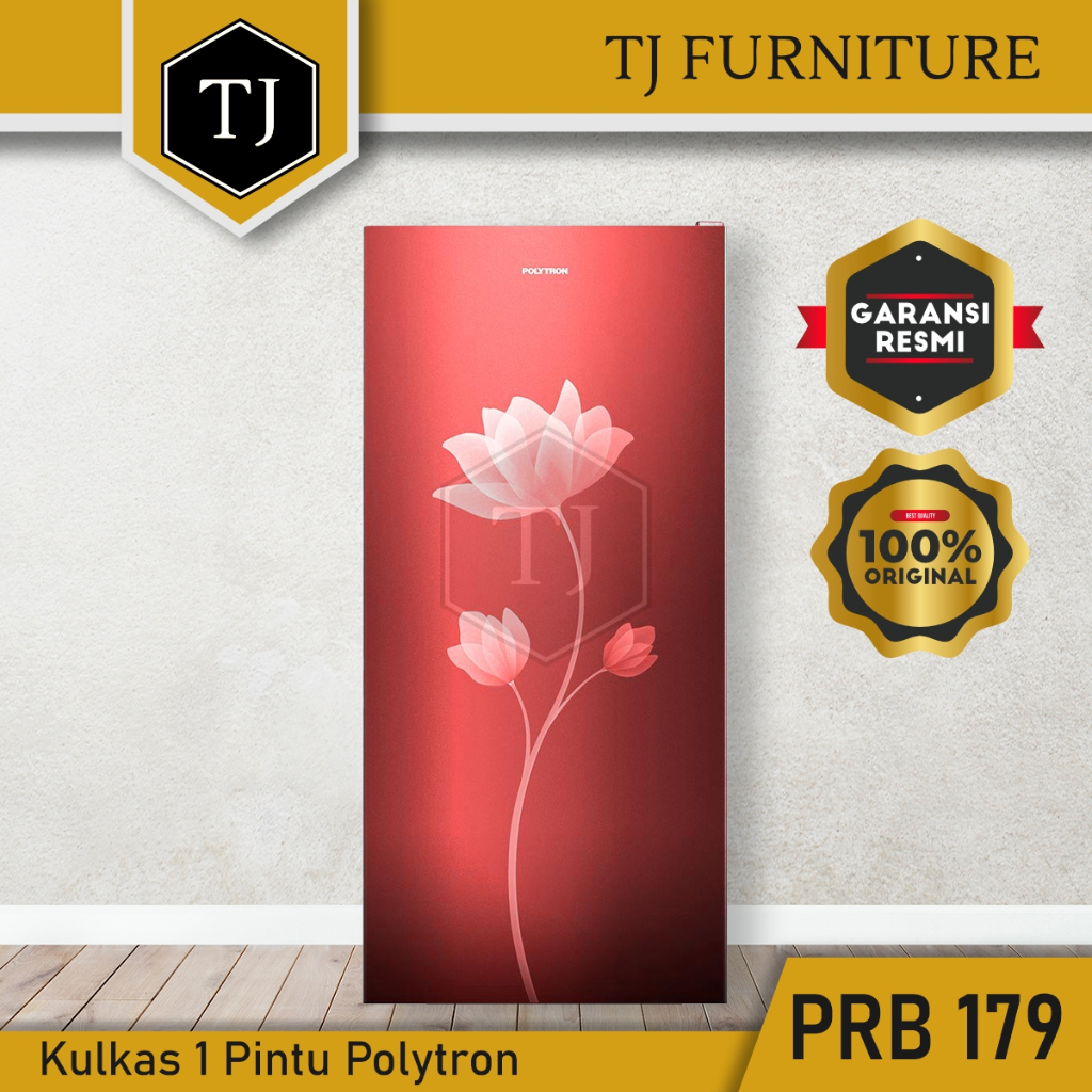 Kulkas 1 Pintu / Lemari Pendingin 170 Liter Polytron PRB 179 PRB179 PRB-179 Garansi Original