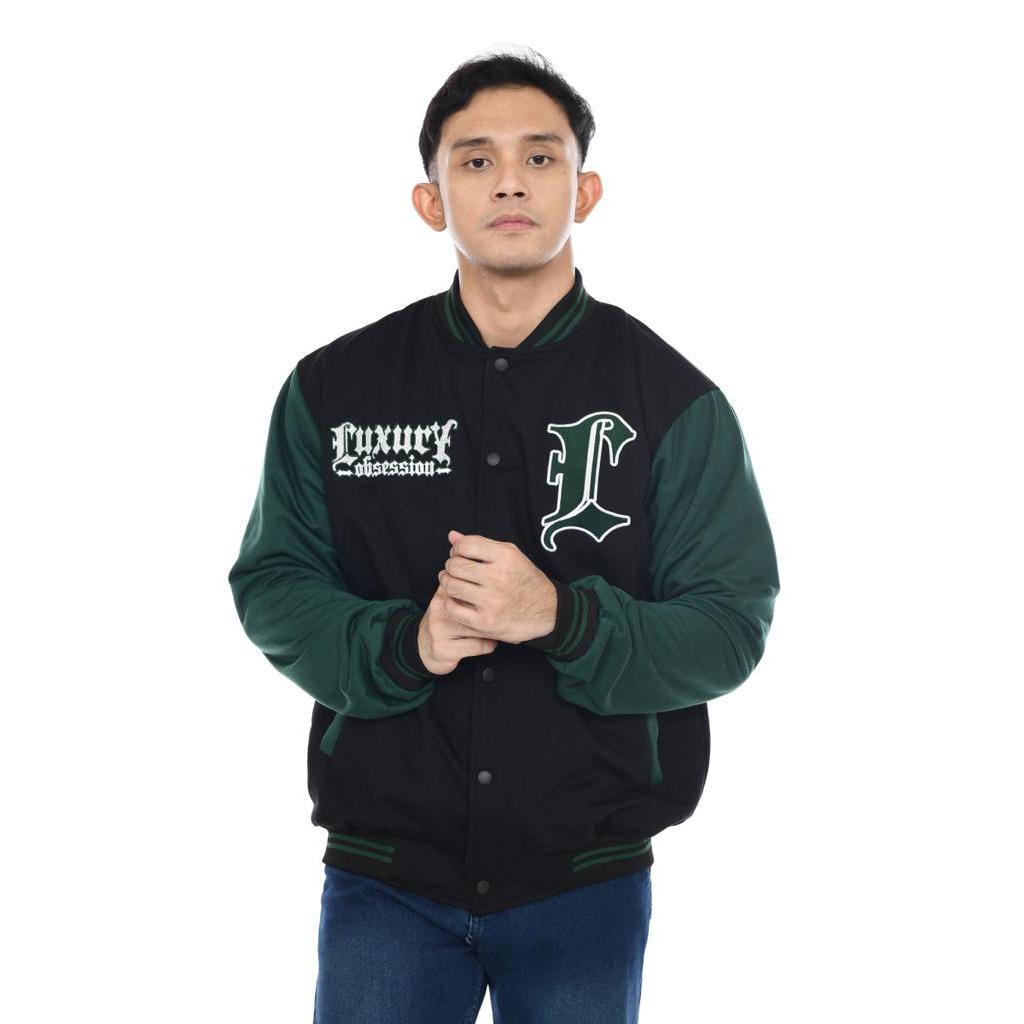 Dhozen Jaket Varsity Fleece Luxury Obsession One Layer