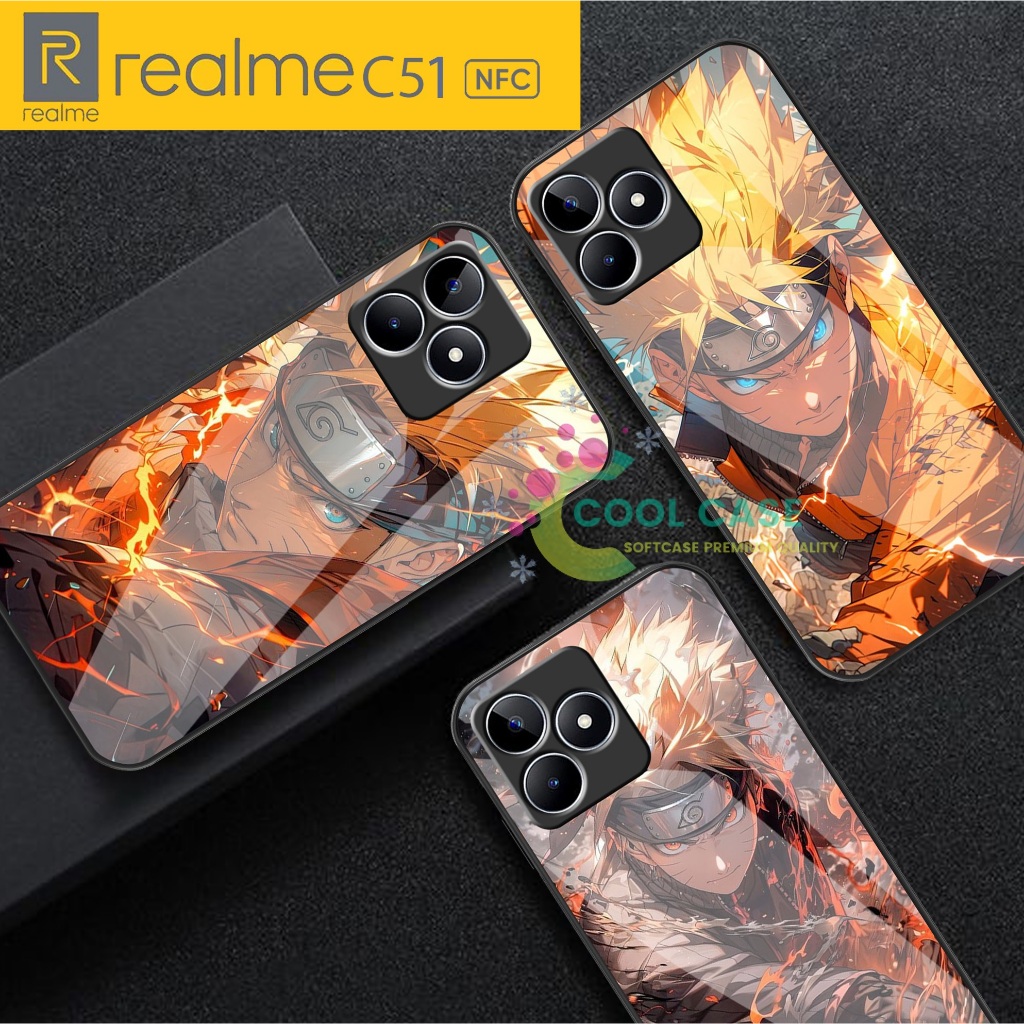 Softcase Glossy Glass Realme C51 NFC Terbaru [CK171] - Casing Handphone Realme C51 NFC -  Pelindung 