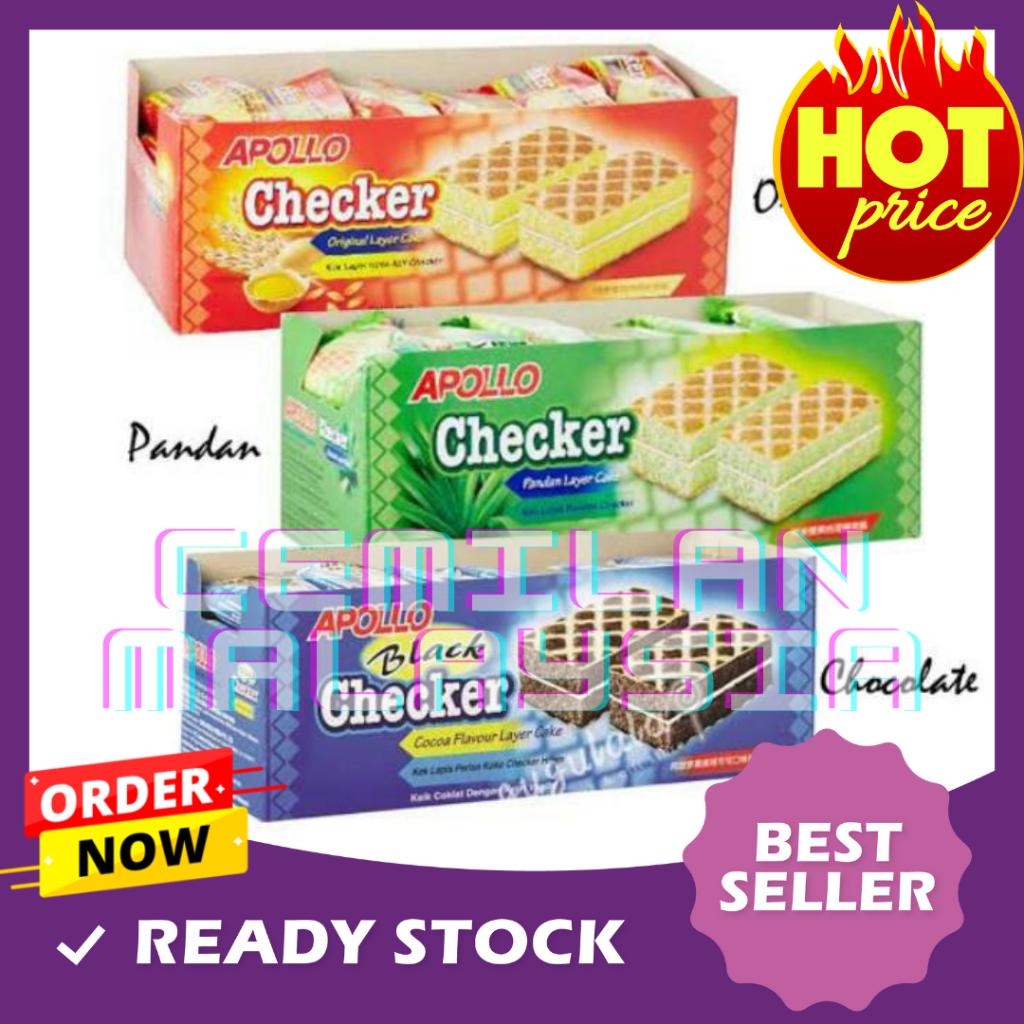 

KUE BOLU APOLLO CAKE CHECKER MALAYSIA MURAH