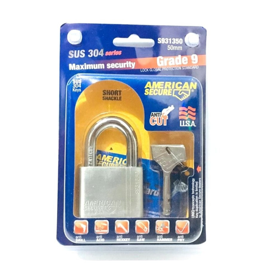Gembok American Secure Kualitas Bagus