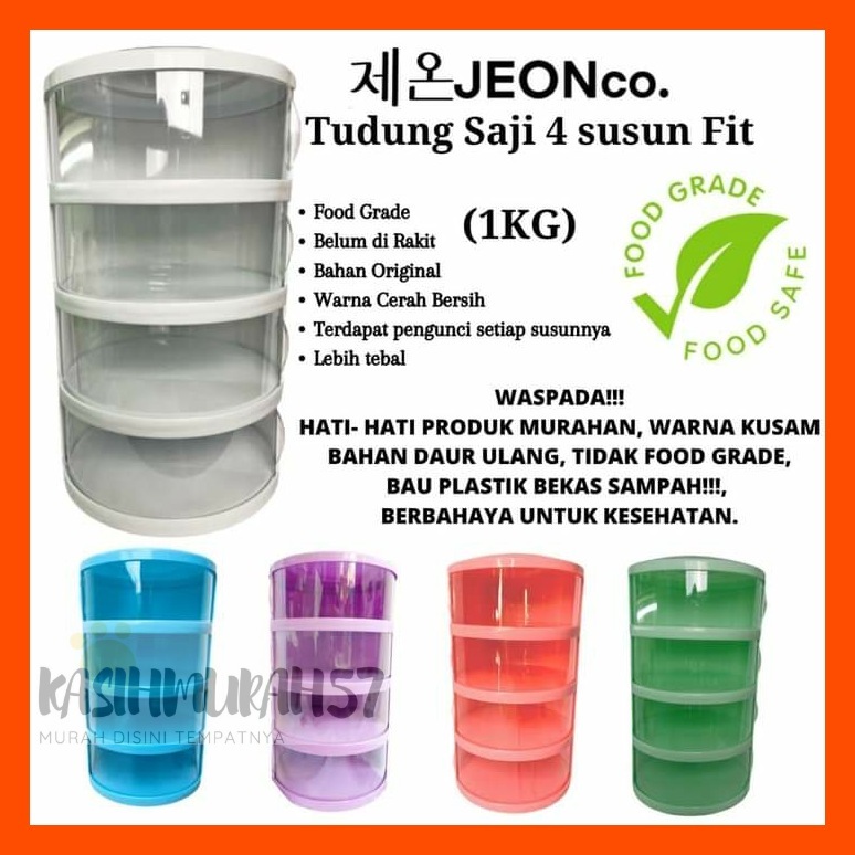 TUDUNG SAJI FIT JEON BELUM RAKIT / TUDUNG SAJI FIT JEON / TUDUNG SAJI 4 SUSUN FIT JEONTUDUNG SAJI BE