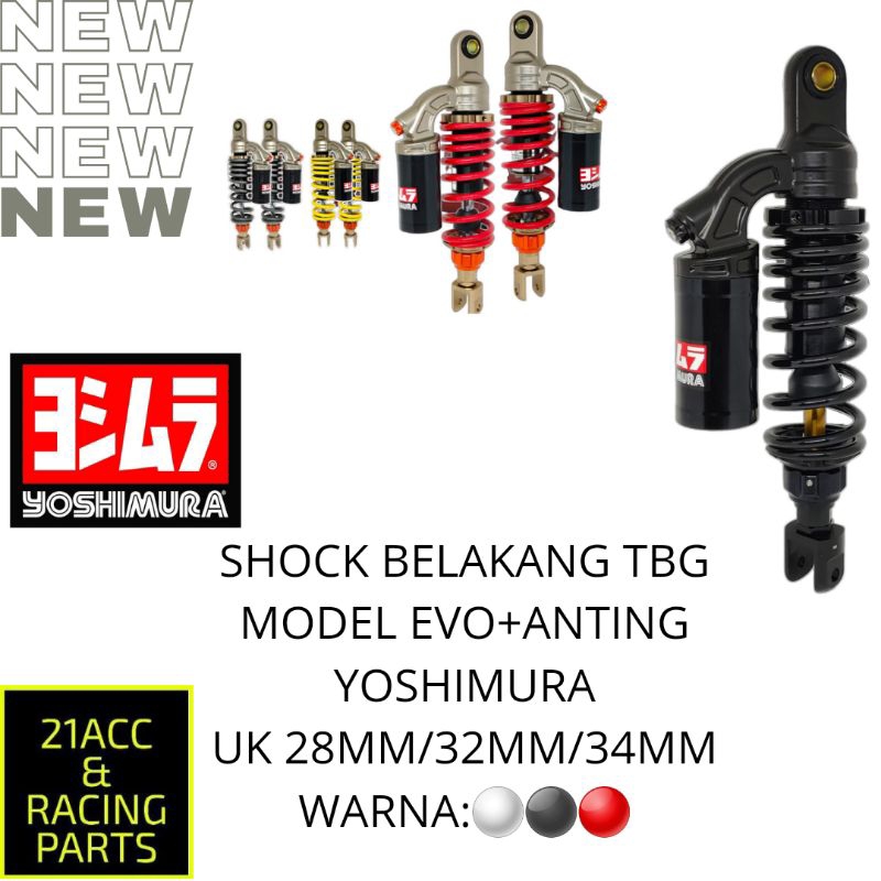 SHOCK BELAKANG TABUNG MODEL EVO.YOSHIMURA