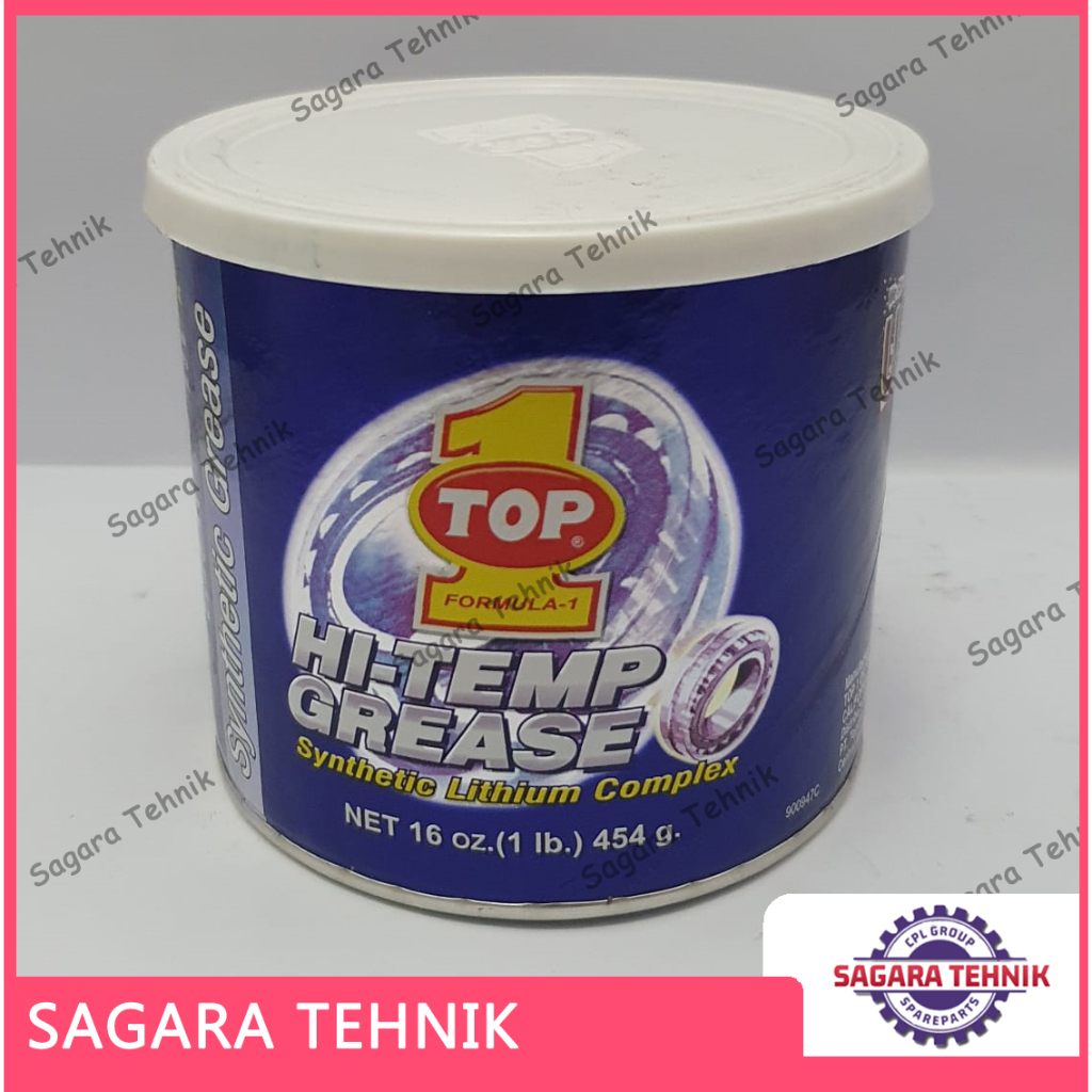 Grease / Gemuk Top 1 Hi-Temp Grease 1lb 454gr Syntetic