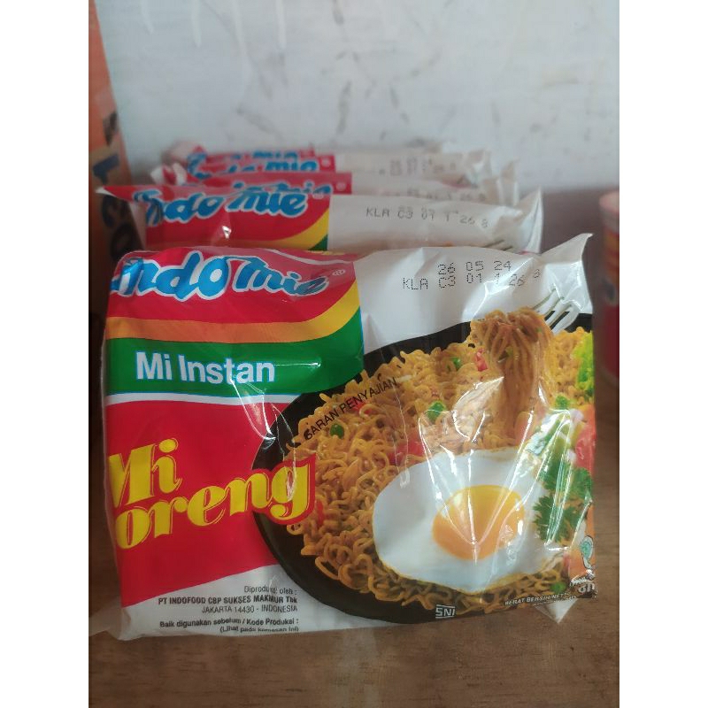 

INDOMIE GORENG .PAKET HEMAT 5 PCS LEBIH HEMAT