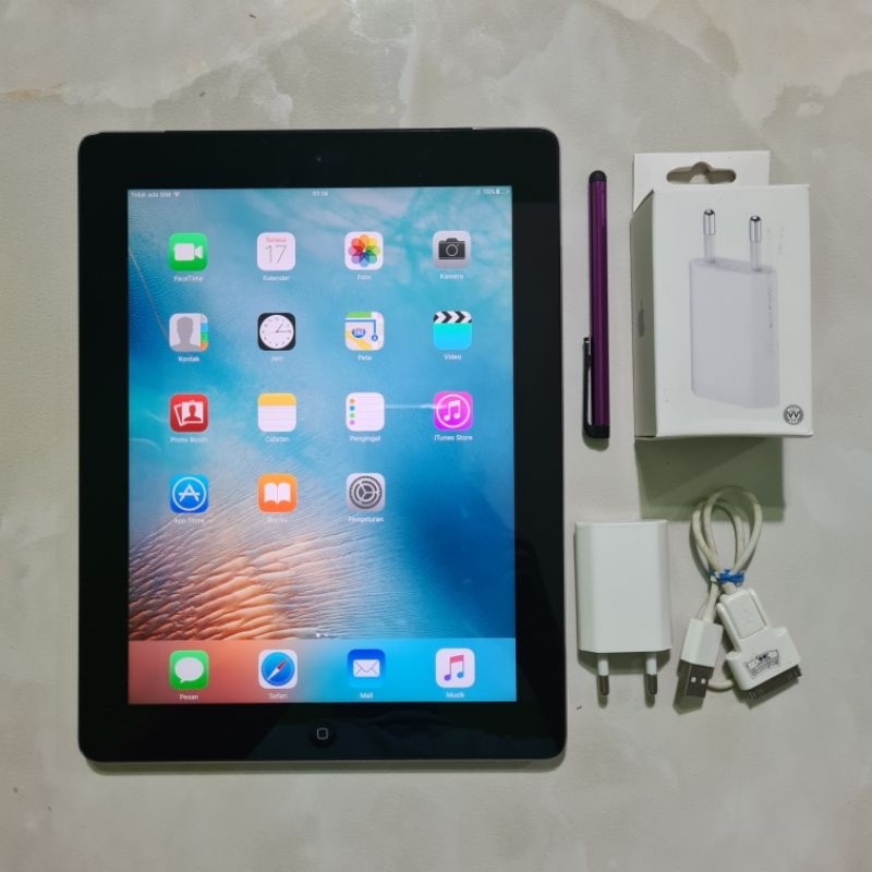 Ipad 3 32gb wifi normal siap pakai