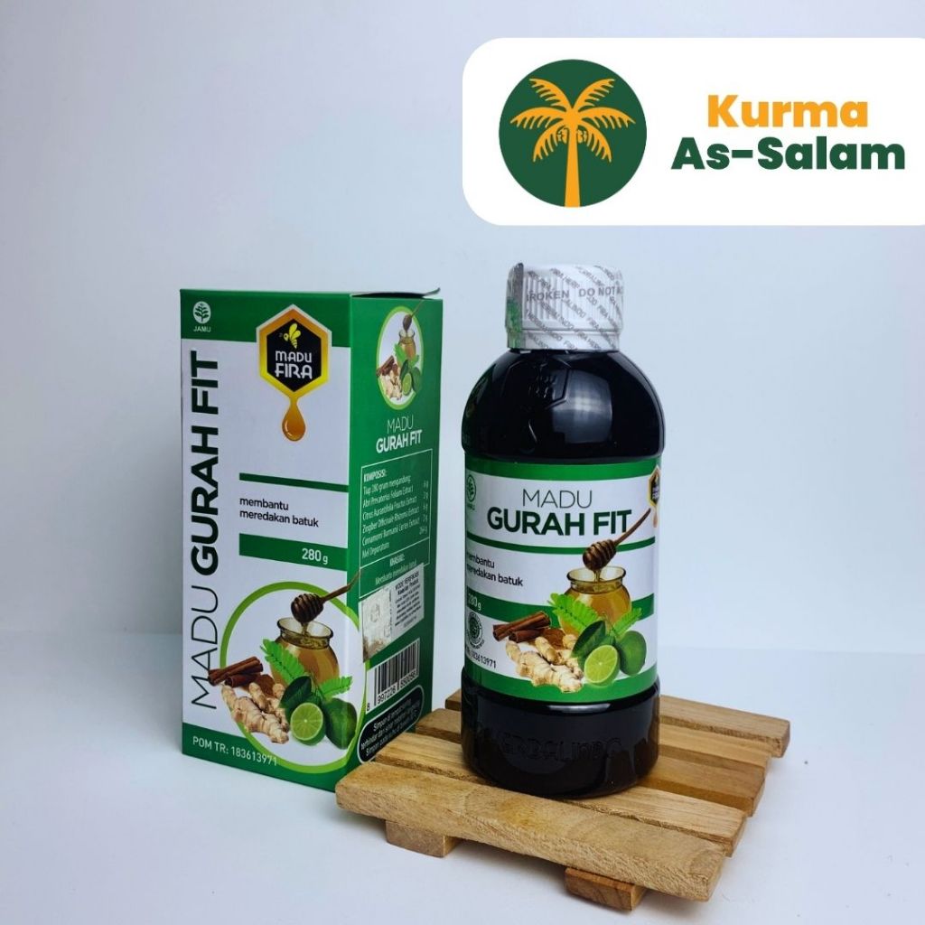 

MADU GURAH FIT 280gr - Membantu Atasi Batuk dan Sesak Napas