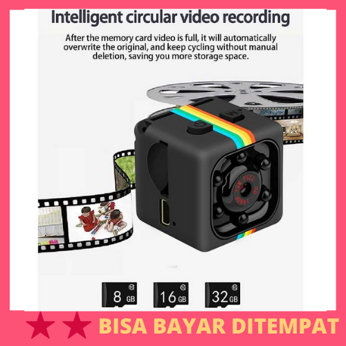 Kamera Mini Pengawas CCTV Outdoor FHD 1080P / Kamera Camera Cctv iP Pengintai Mini Kecil Rahasia Ter