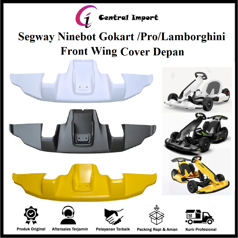 Segway Ninebot Gokart / Pro / Lamborghini Front Wing - Cover Depan Gokart - Front Protective Shell O