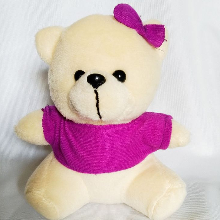 Boneka Teddy Bear Baju Ukuran 15CM/Boneka Kecil Lucu.Cocok Untuk Isi Buket/Hadiah