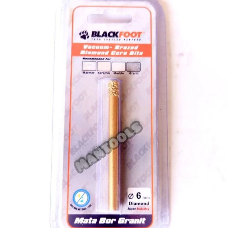 MATA BOR GRANIT BLACKFOOT 6mm MATA BOR GRANIT MARMER KERAMIC KACA 6inch