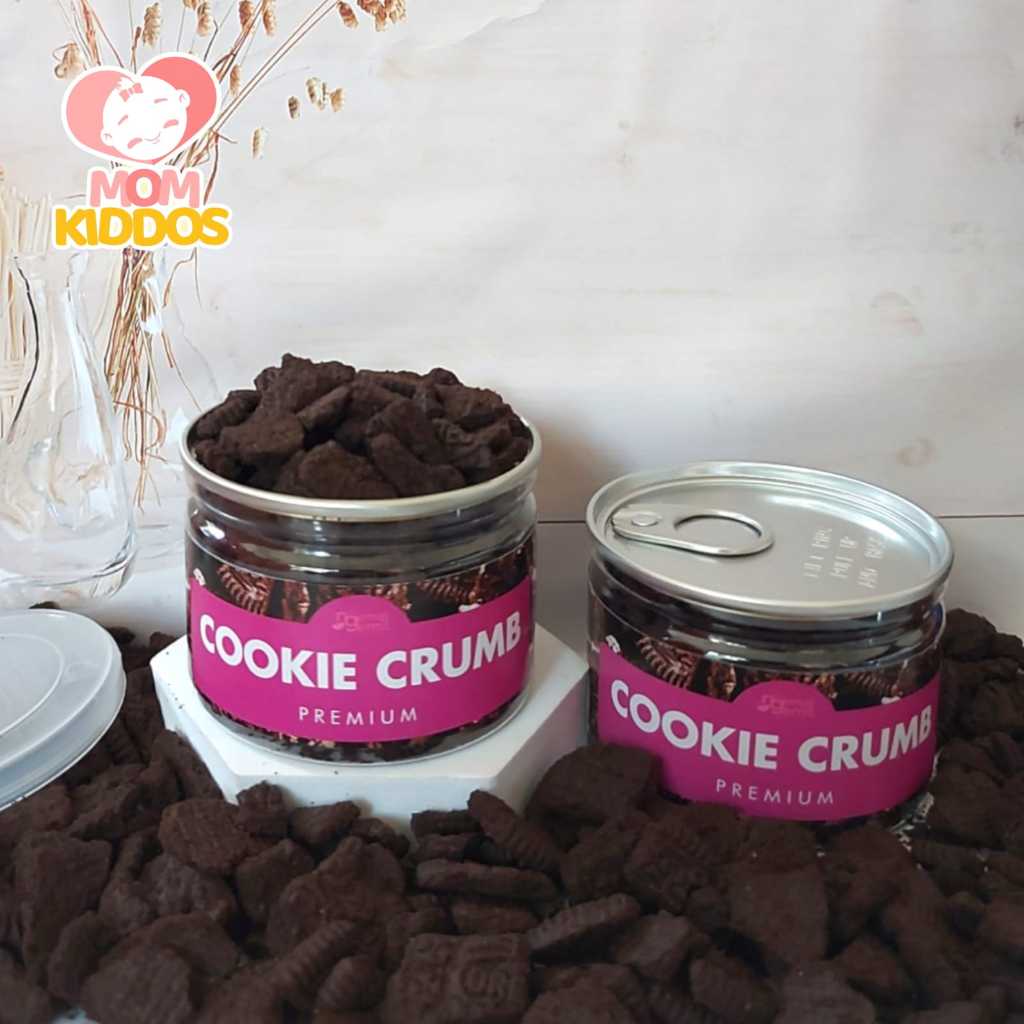 

Cookie Crumb Biskuit Remahan Hiasan Kue Premium ( Kemasan PET CAN )