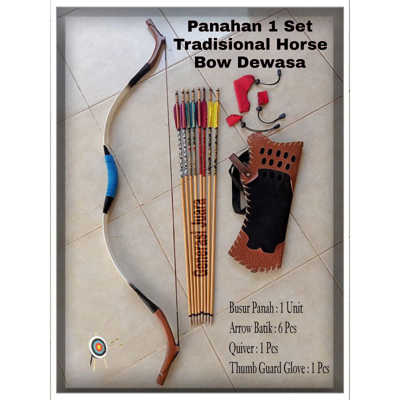 Busur Panah EFG - TARTAR Bow - TradBow - HorseBow - Olahraga Panahan