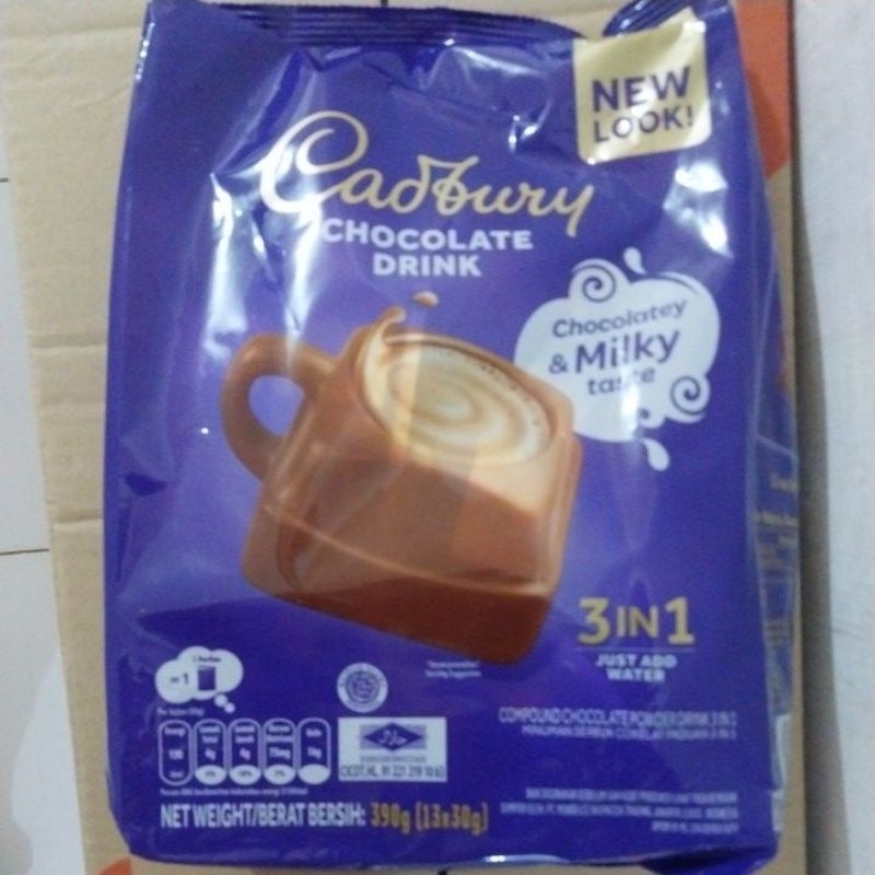 

Cadbury Hot Chocolate Drink 3in1 13sachet