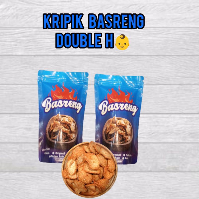 

Keripik basreng Double H 90 gram