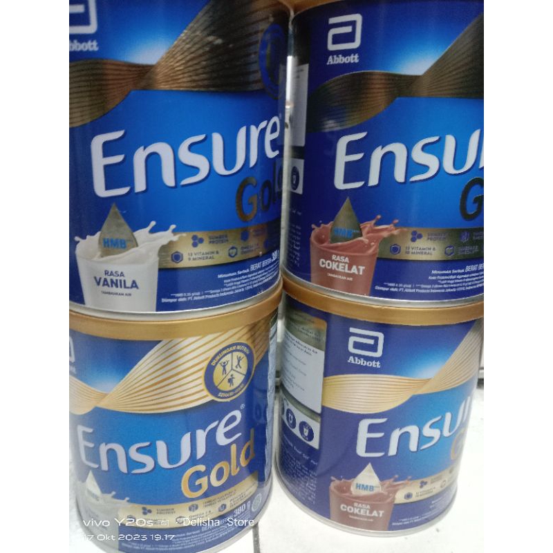 

Ensure gold vanilla cokelat 380gr