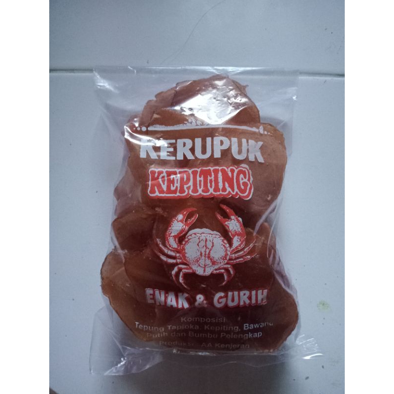 

Kerupuk Kepiting Mentahan