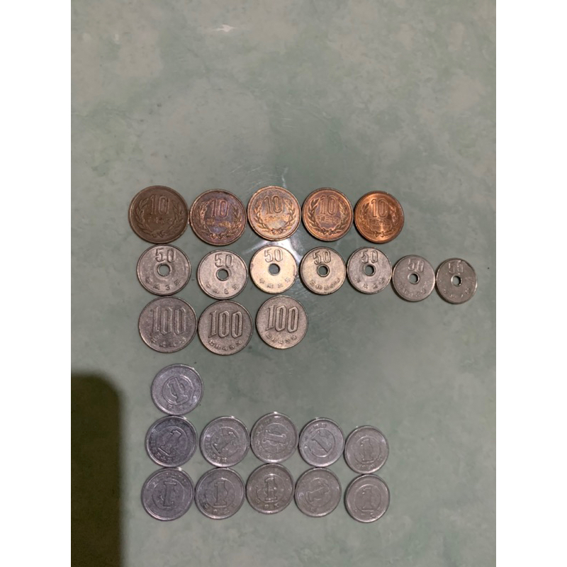 Jual uang recehan yen jepang