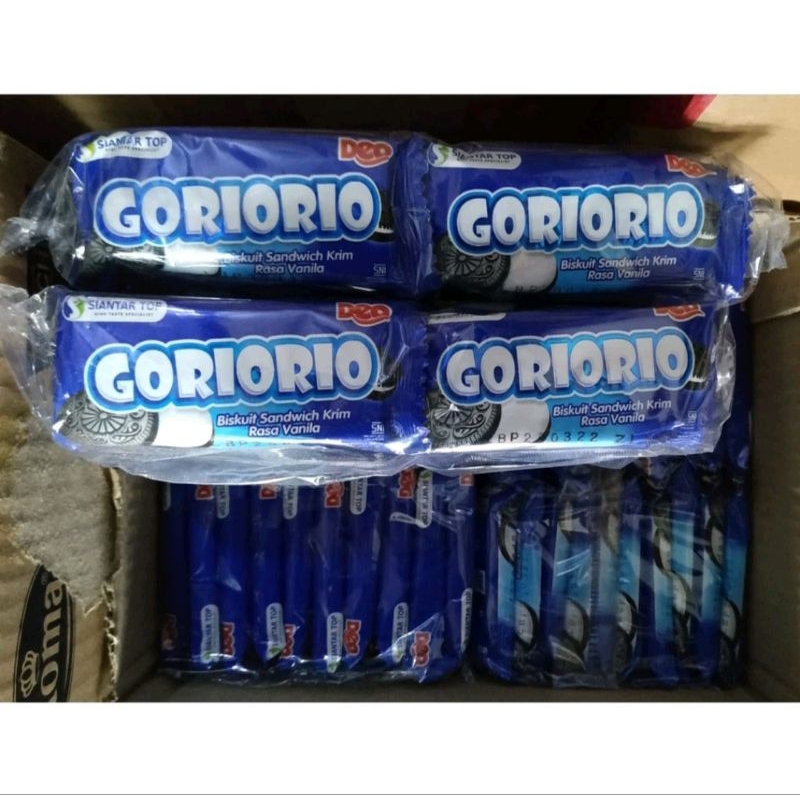 

GORIORIO BISCUIT1 pack isi 20 pcs / CEMILAN ENAK