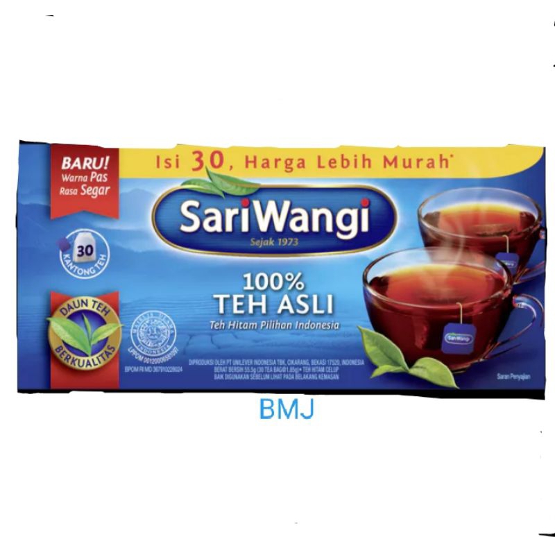 

SARIWANGI Teh Asli Celup isi 30