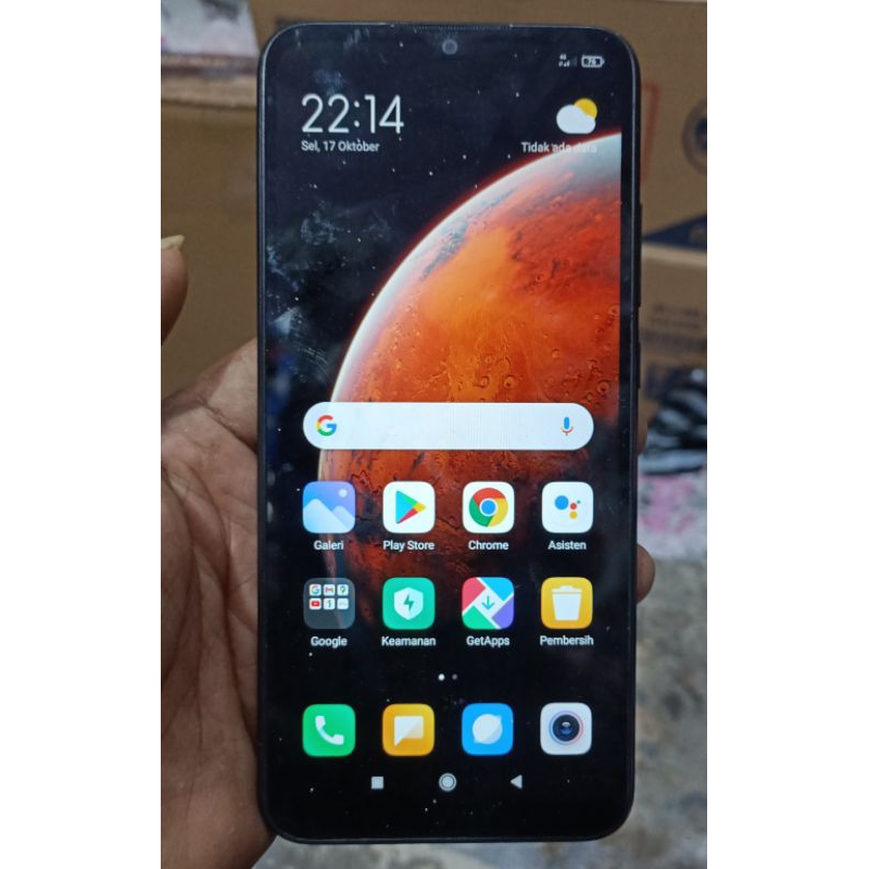 unit hp redmi 9a ram 3 room 32 siap pakai