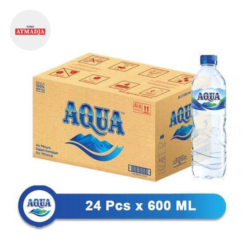 

Aqua 600ml 1box) 600x24